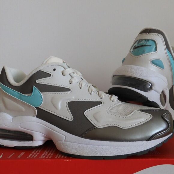 Nike AIR MAX 2 Light SE🔥New Womens White Reflective Casual Shoes CJ7981 002 Sz9 - Picture 2 of 12